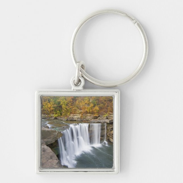 Cumberland Falls State Park near Corbin Kentucky Keychain (Front)