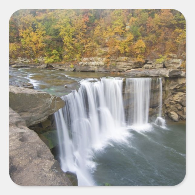 Cumberland Falls State Park near Corbin Kentucky Square Sticker (Front)