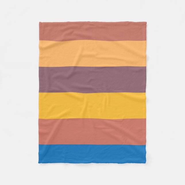 Cumberland Gap Colours Fleece Blanket (Front)