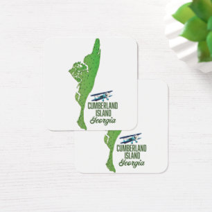 Cumberland island Georgia Map