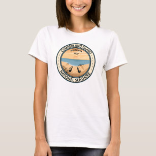 Cumberland Island National Seashore Georgia Badge T-Shirt