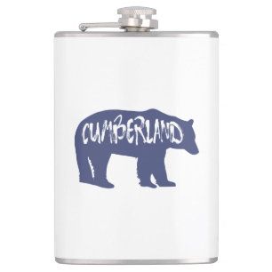 Cumberland Maryland Bear Hip Flask