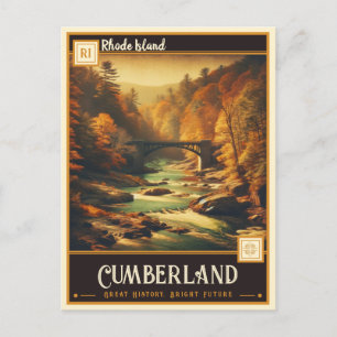 Cumberland, Rhode Island   Vintage Postcard