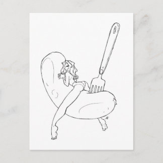 Cumberland Sausage Postcard