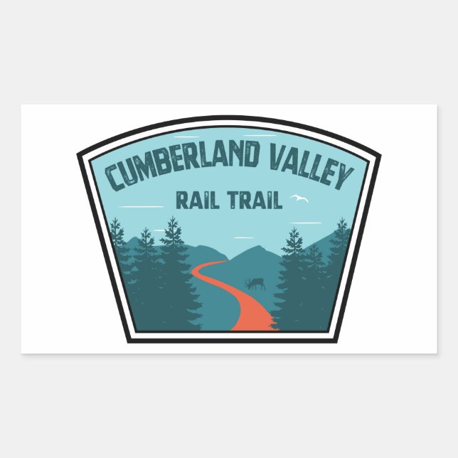 Cumberland Valley Rail Trail Sticker (Front)