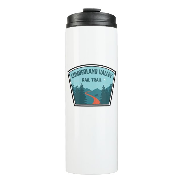 Cumberland Valley Rail Trail Thermal Tumbler (Front)