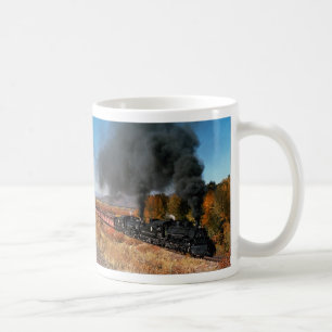 Cumbres and Toltec Railroad, No. 487 and No. 484, Coffee Mug
