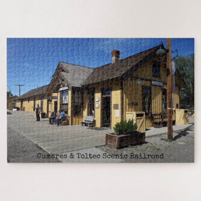Cumbres et Toltec Puzzle ferroviaire Pittoresque (Horizontal)