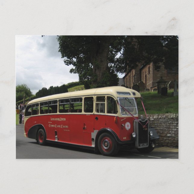 Cumbria Classic Coaches Postcard (Front)