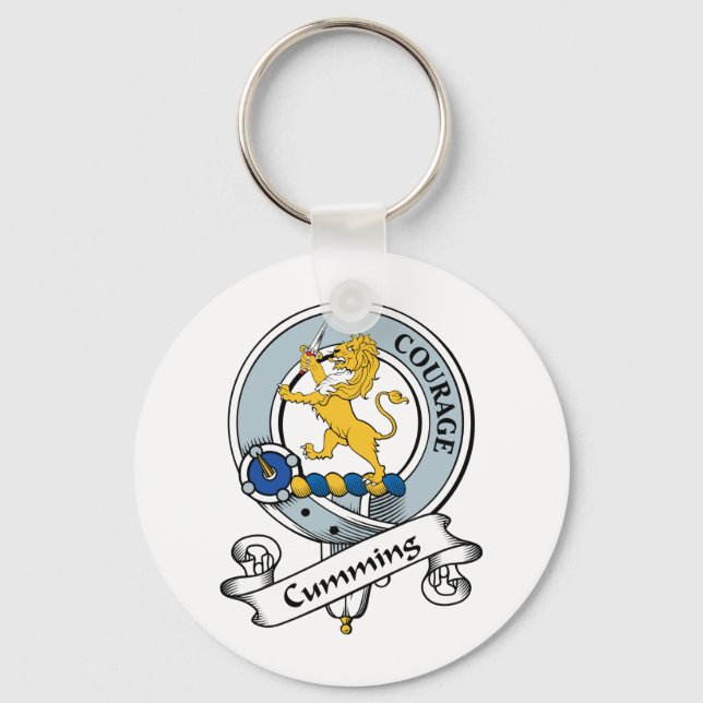Cumming Clan Badge Keychain (Front)