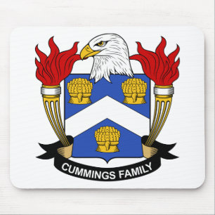 Cummings Family Crest Mouse Pad