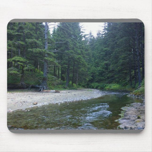 Cummins Creek at Neptune State Park, OR Mouse Pad (Front)
