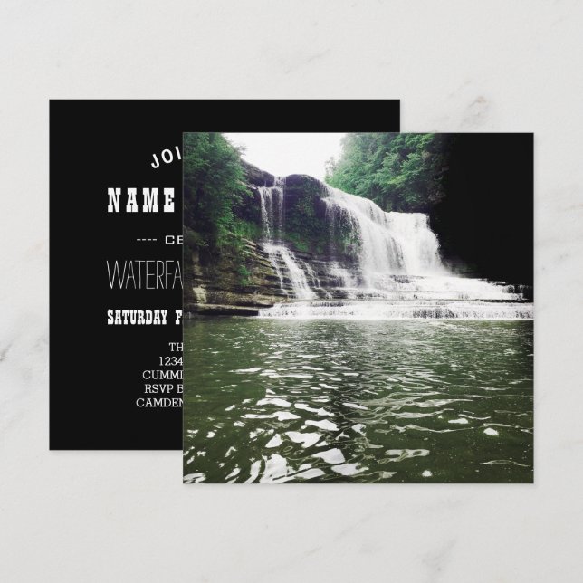 cummins falls invitation (Front/Back)