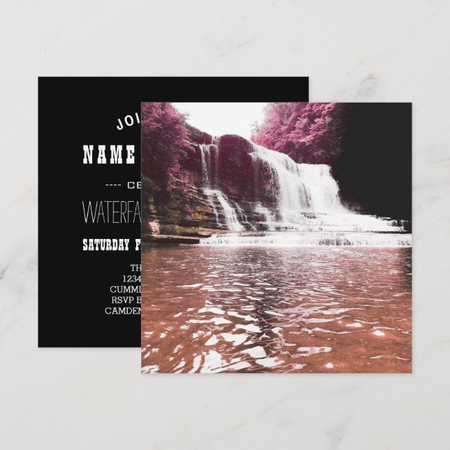cummins falls invitation (Front/Back)