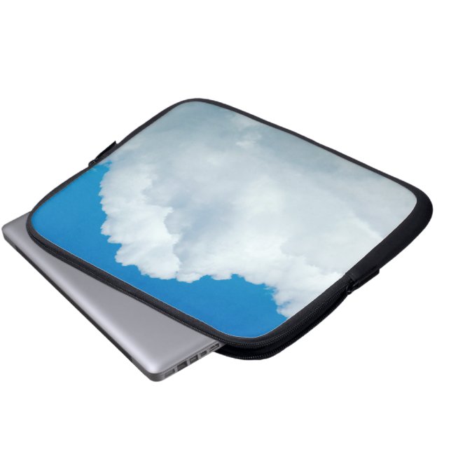 Cumulonimbus Clouds Laptop Sleeve (Front Bottom)