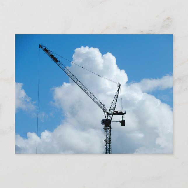 Cumulonimbus Crane Postcard (Front)
