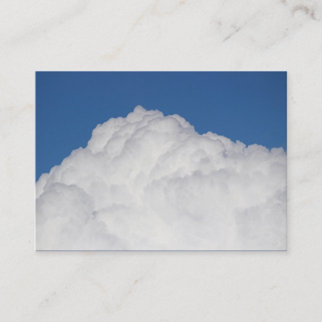 Cumulus Cloud Business Card (Front)