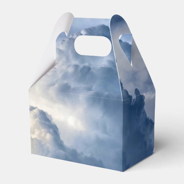 Cumulus Cloud Group Favor Box (Front Side)