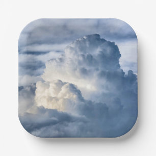 Cumulus Cloud Group Paper Plate