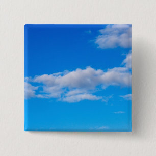 cumulus clouds over the western Antarctic 2 Inch Square Button