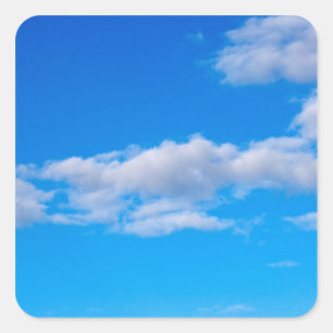 cumulus clouds over the western Antarctic Square Sticker