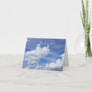 Cumulus Puffs Thank You Card