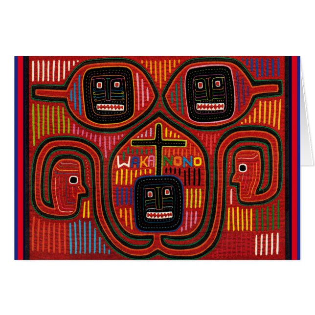 Cuna Tribal Design (Front Horizontal)