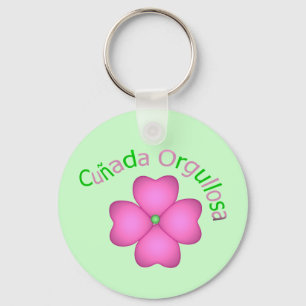 Cunada Orgullosa Keychain