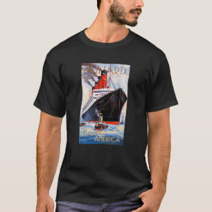 CUNARD OCEAN LINER AQUITANIA T-Shirt