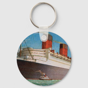 Cunard White Star Line's Queen Mary Keychain