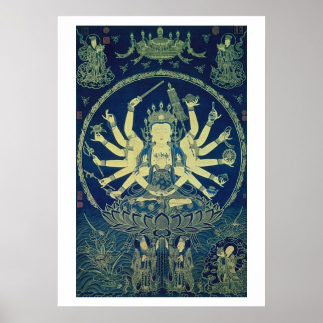 Cundi Avalokitasvara Ming Dynasty Poster (Front)