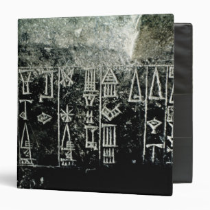 Cuneiform script binder