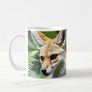 Cunning Fennec Fox, Coffee Mug