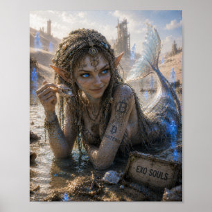 Cunning / Mermaid / Desert Dunes Poster