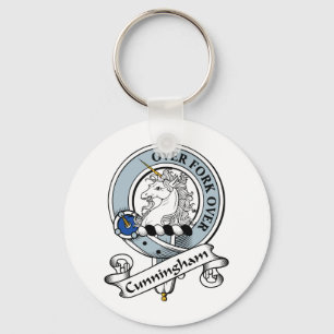 Cunningham Clan Badge Keychain