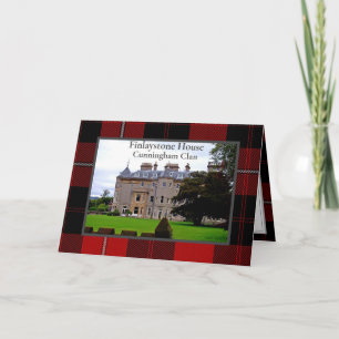 Cunningham Clan Scottish Home Folded Greeting Card