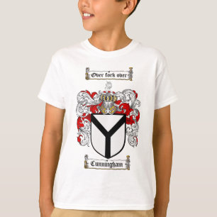 CUNNINGHAM FAMILY CREST -  CUNNINGHAM COAT OF ARMS T-Shirt