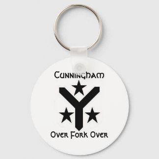 Cunningham Over Fork Over Keychain