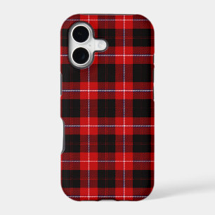 Cunningham Tartan Red Black Plaid
