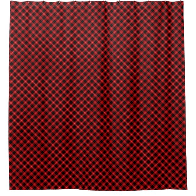 Cunningham Tartan Red Black Plaid (Front)