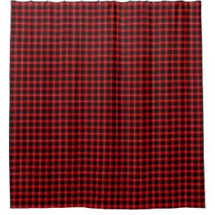 Cunningham Tartan Red Black Plaid