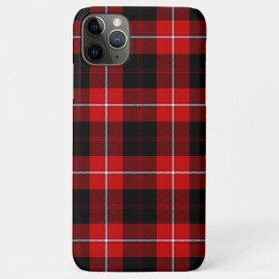 Cunningham Tartan Red Black Plaid iPhone 11 Pro Max Case