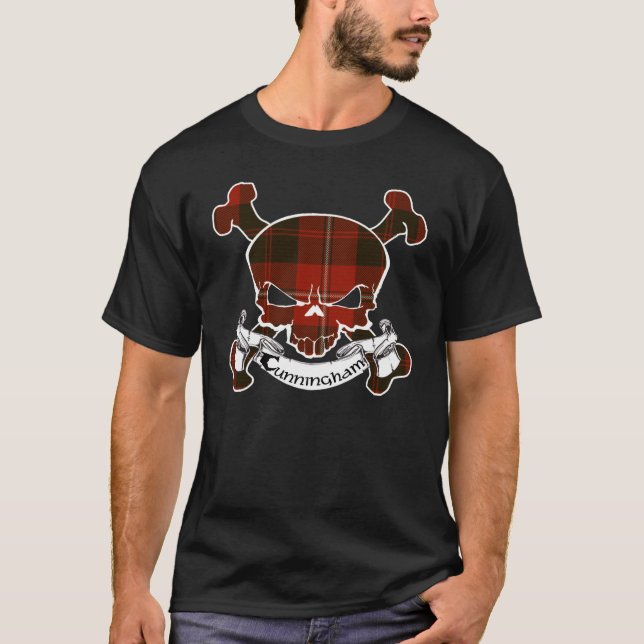 Cunningham Tartan Skull Shirt (Front)