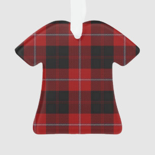 Cunningham Tartan T-shirt Ornament
