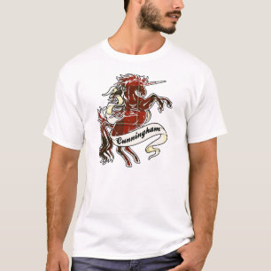 Cunningham Tartan Unicorn T-Shirt