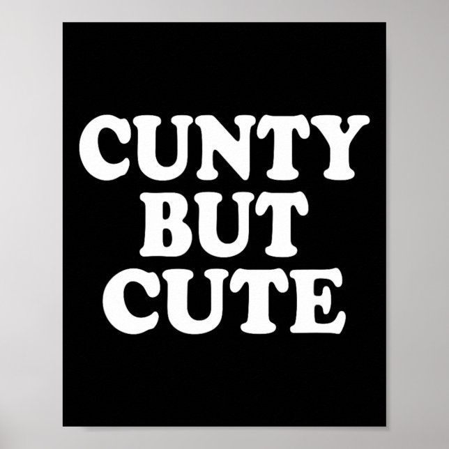 Cunty But Cute  Poster (Front)