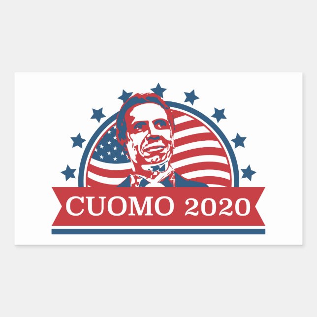 Cuomo 2020 | Vote for President Sticker (Front)