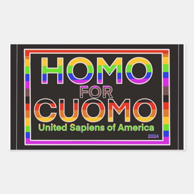 Cuomo 2024 sticker (Front)