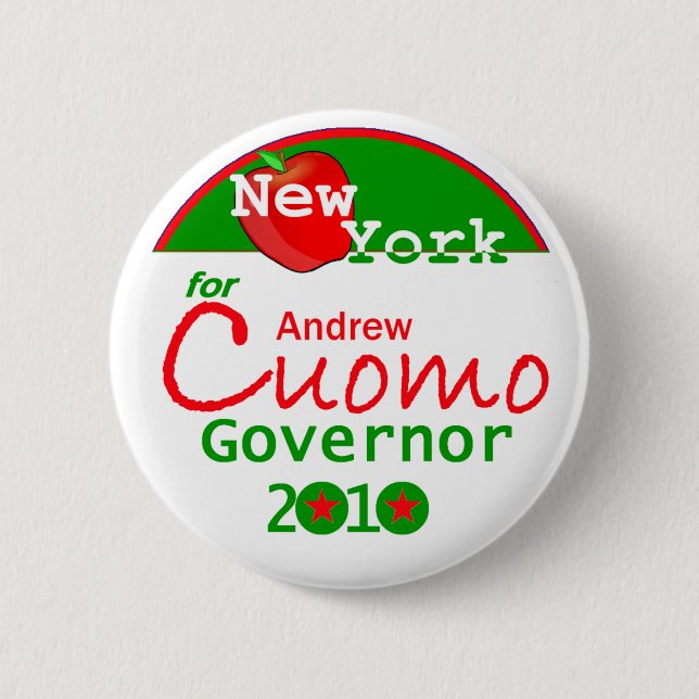 CUOMO Governor Button (Front)