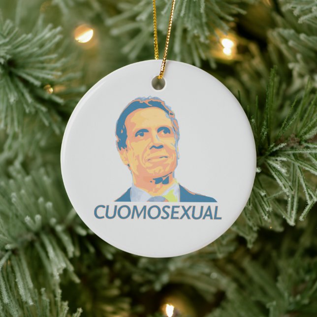 Cuomosexual Ceramic Ornament (Tree)